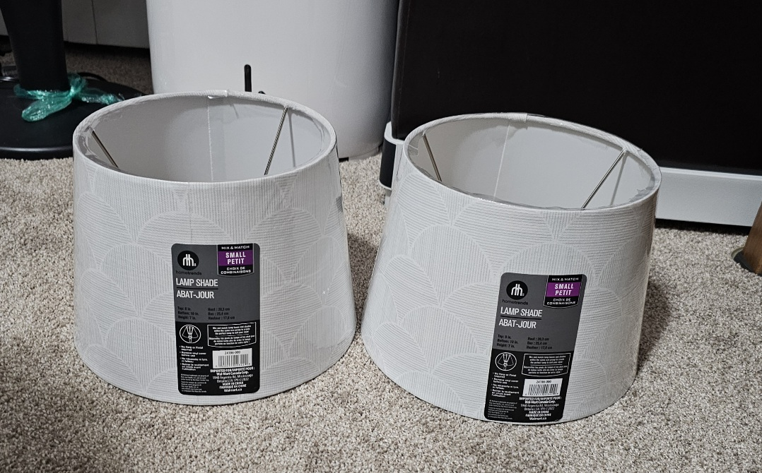 New lamp shades thumbnail