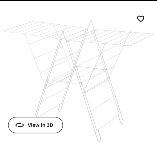 Folding Clothes Drying Rack thumbnail