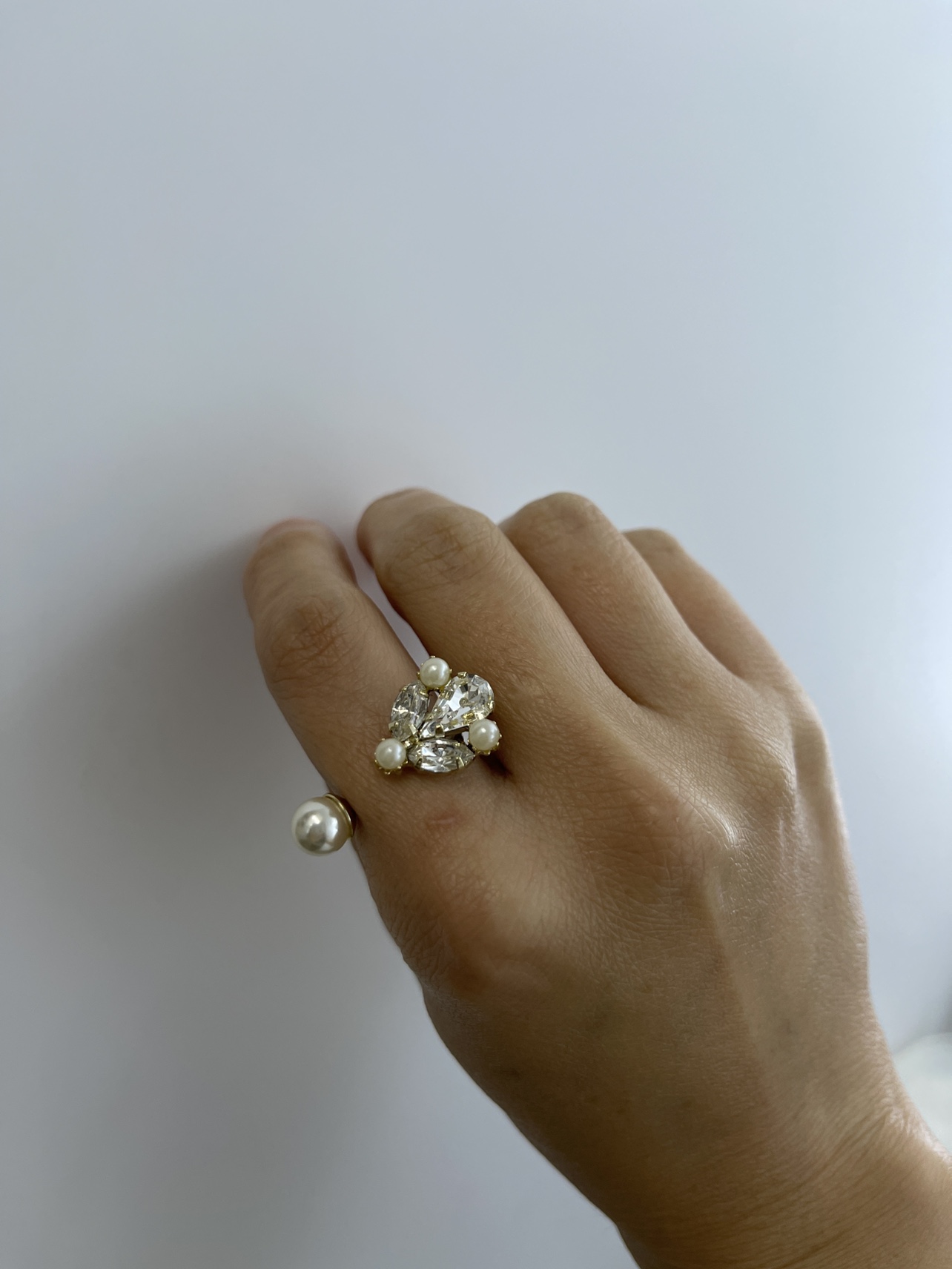 Fashion Gold Statement Ring image indicator(2)