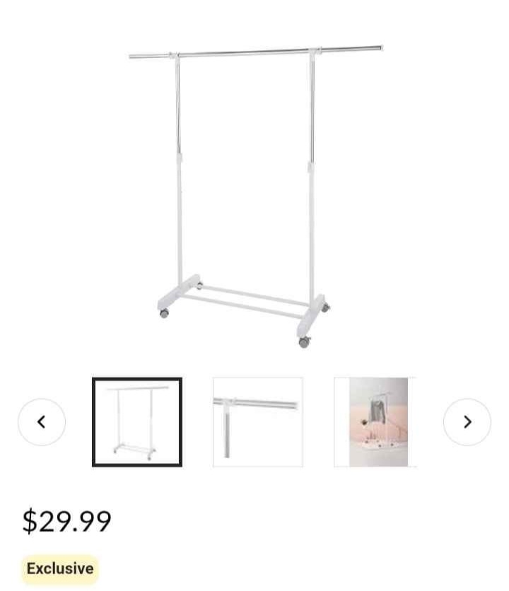 Clothing Rack With extensions