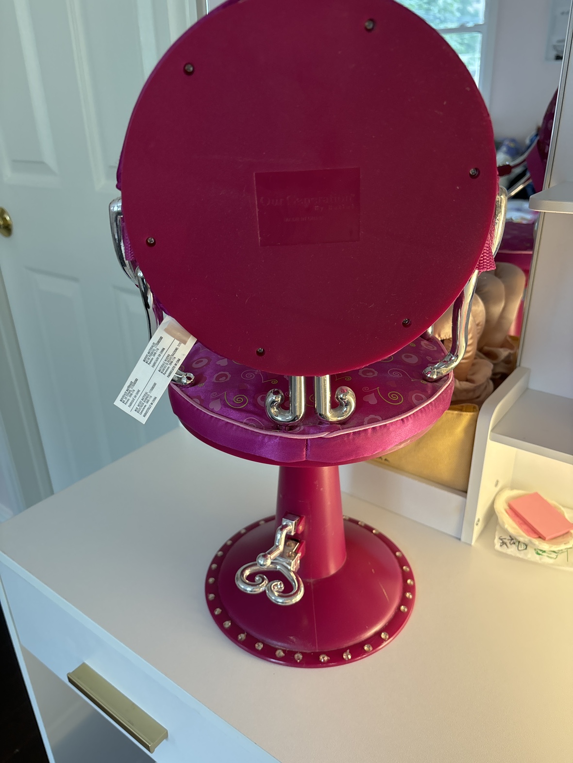 Pink Doll Salon Chair - photo 2
