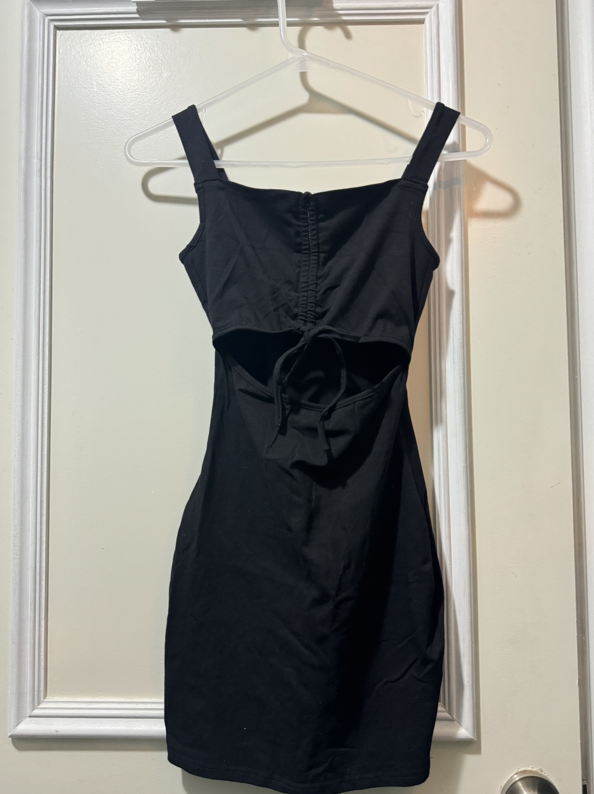 Midriff Cutout Mini Bodycon Dress - Size Small (NEW) thumbnail
