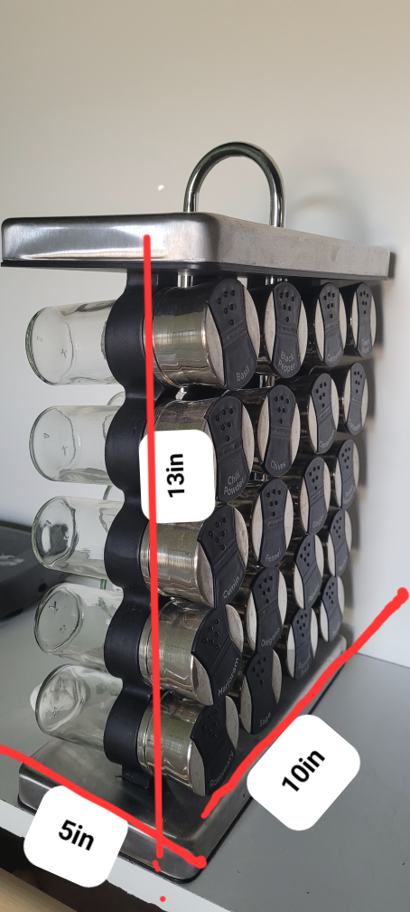 Spice Rack (20 bottles)empty - photo 5