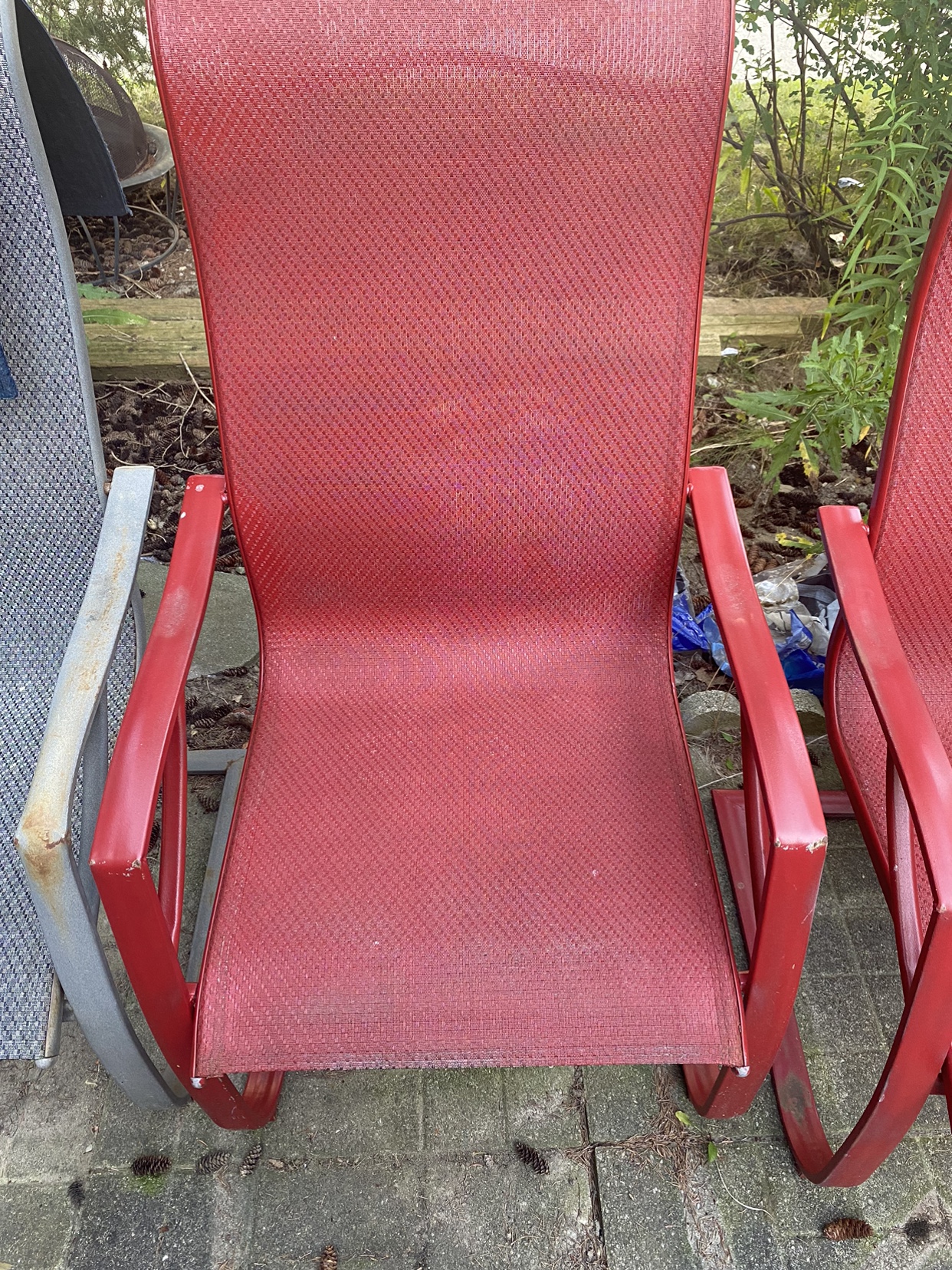 Set of 4 Patio Chairs - photo 3