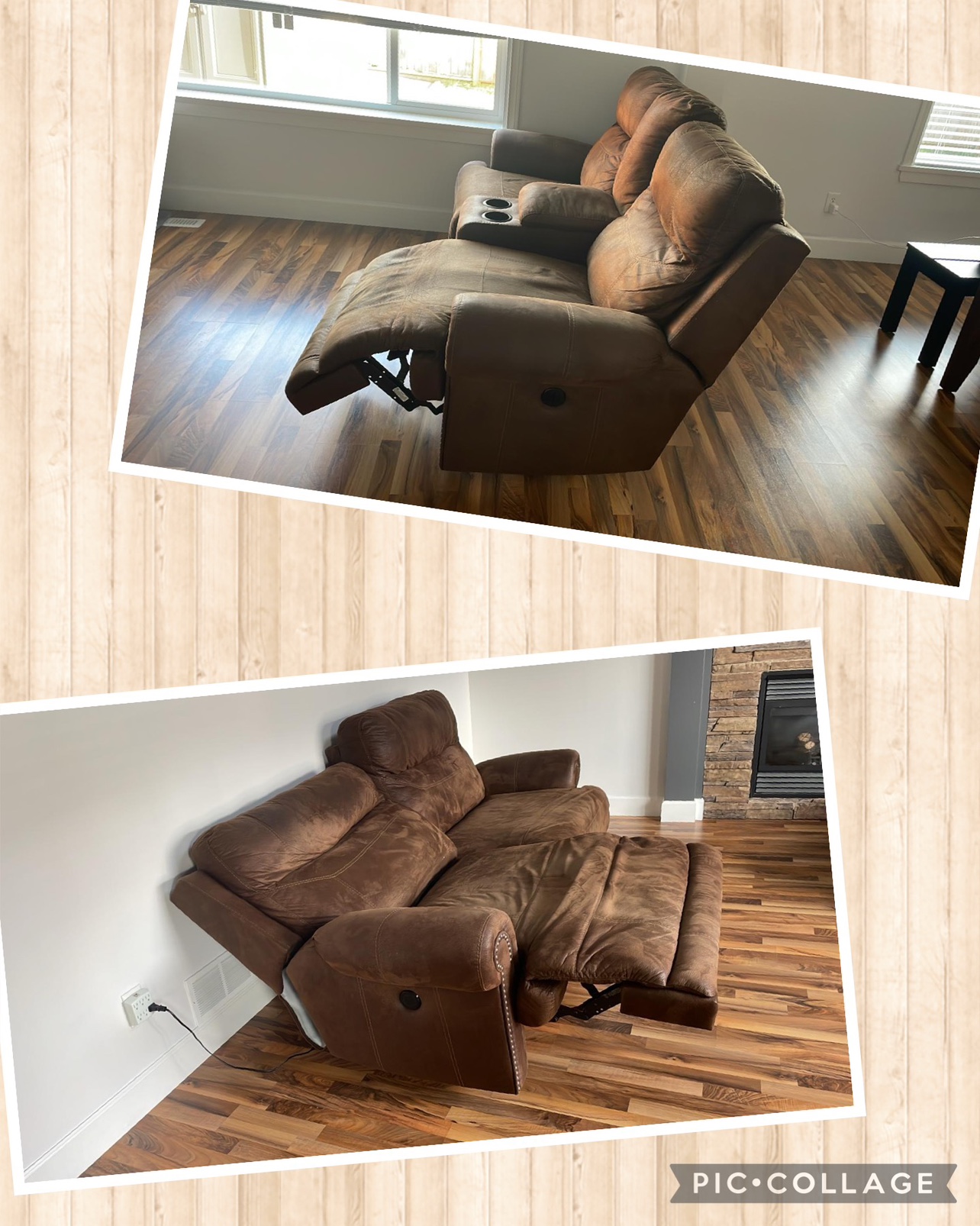 Power Reclining Couch & Love seat
