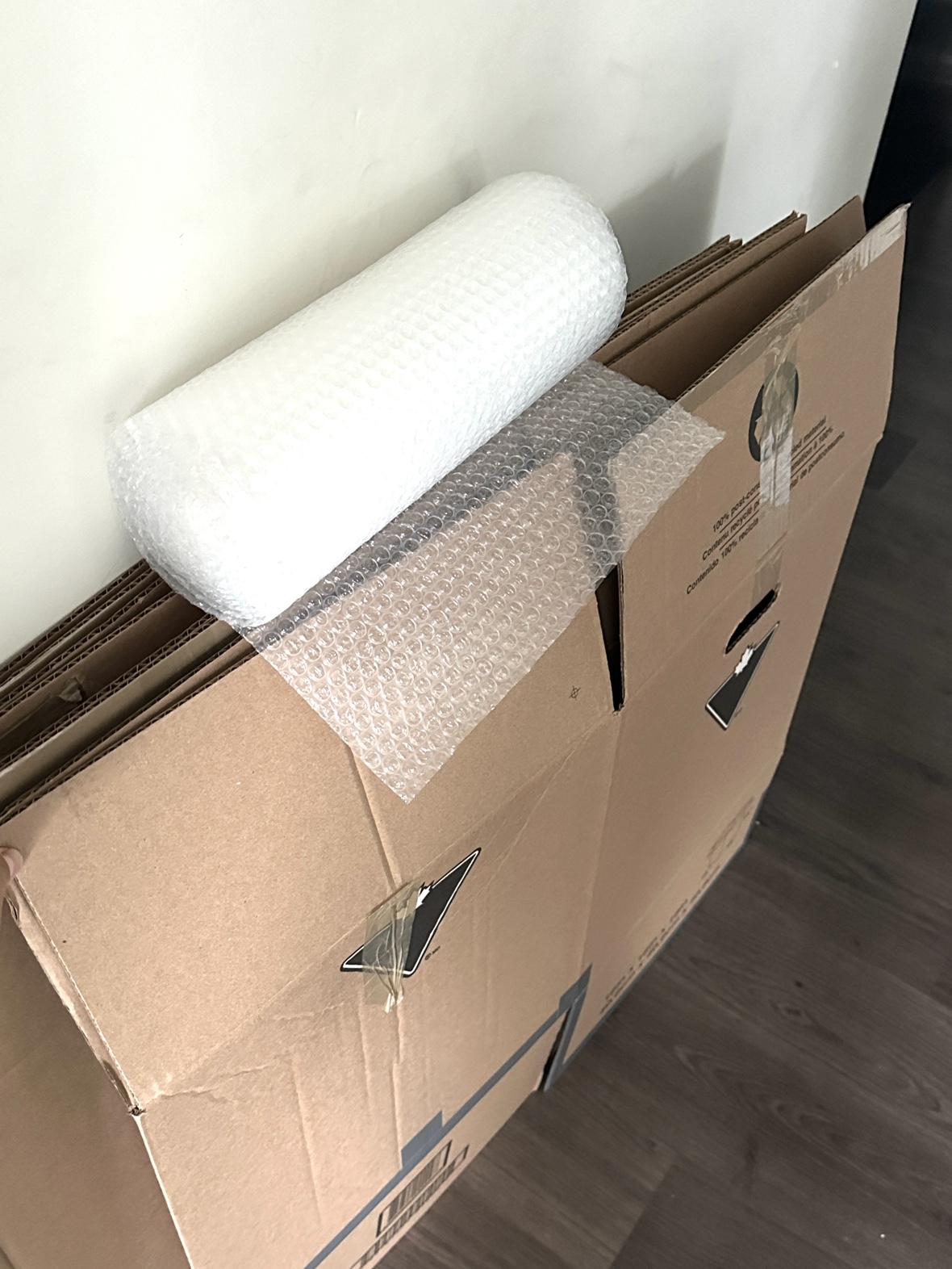Moving Boxes and Bubble Wrap