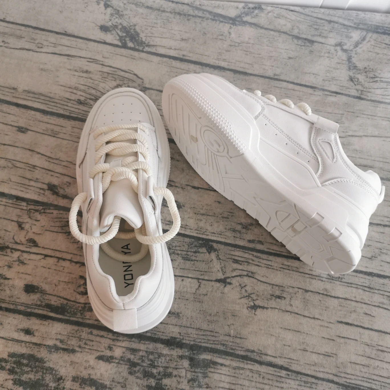 Brand New Leather Sneakers - size 8 image indicator(7)