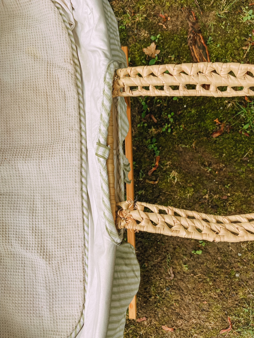 Moses Bassinet / Whicker Baby Bassinet - photo 3
