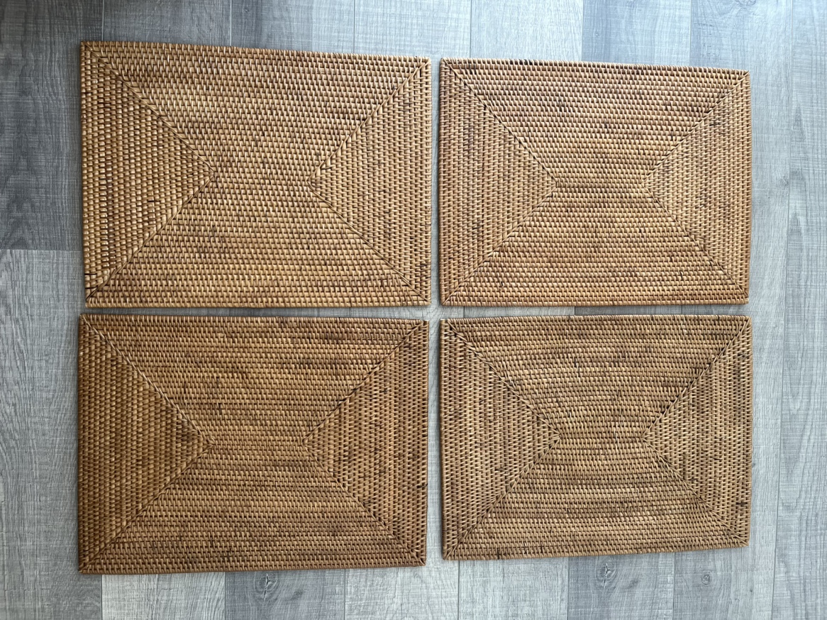 MUJI Rattan Placemats - photo 4