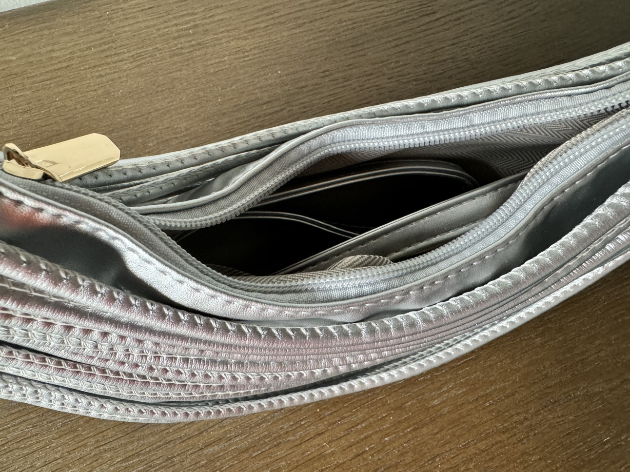 Silver handbag - photo 4