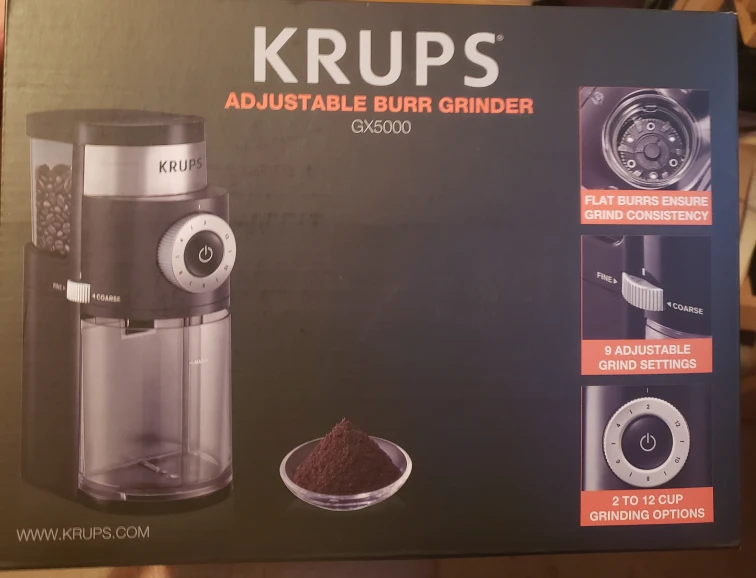 Krups Adjustable Burr Grinder GX5000