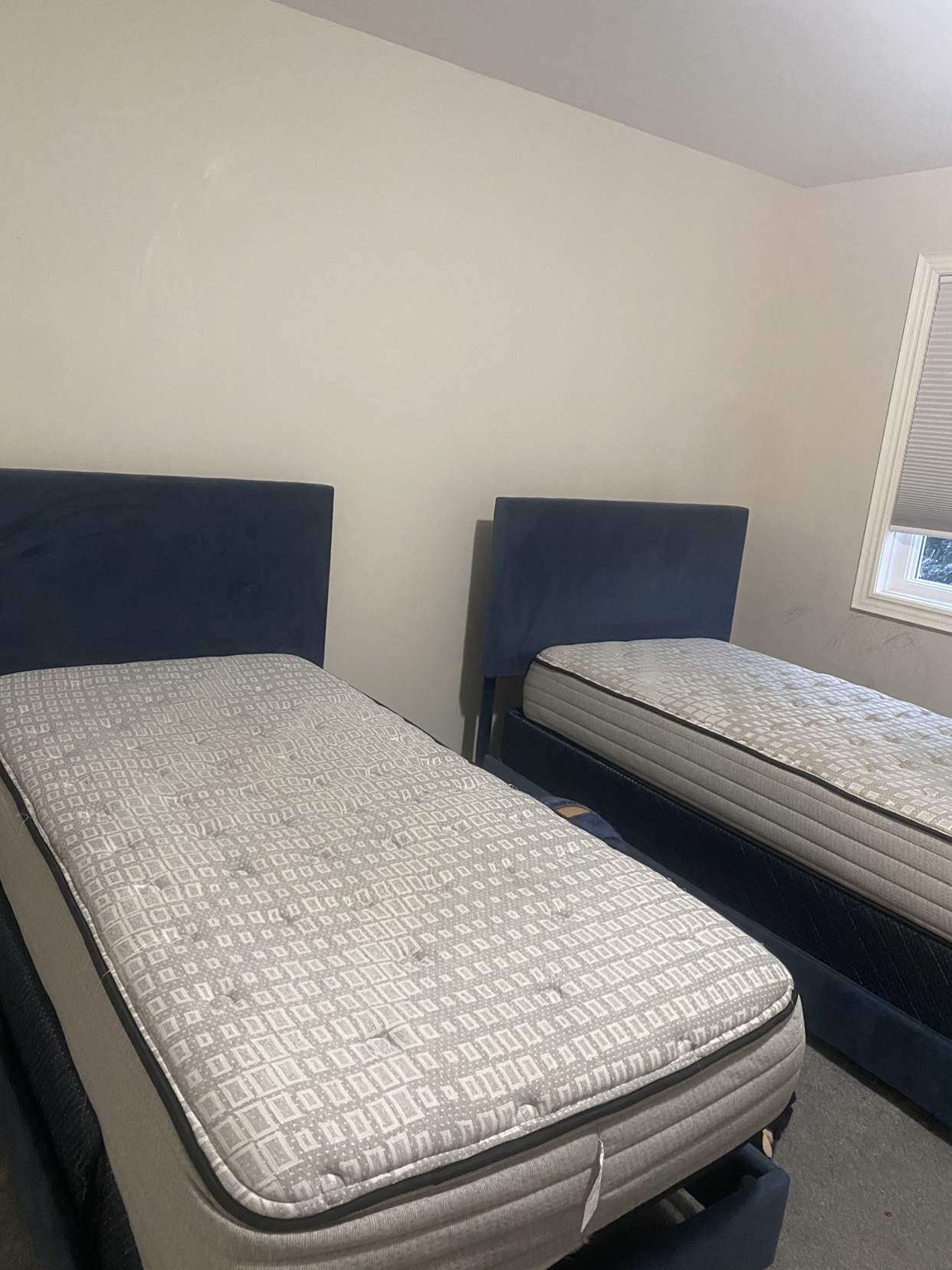2 Twin Bed Frame with Mattress and box - photo 4