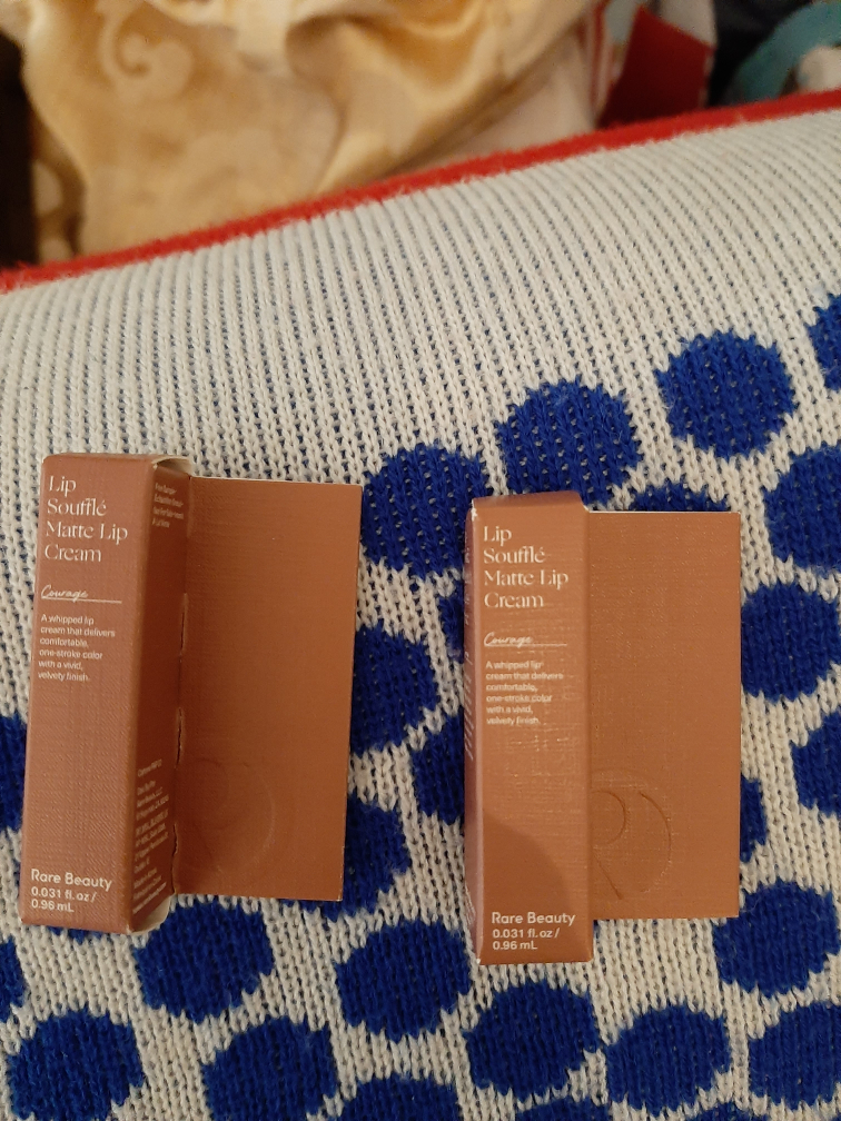 Rare beauty lip cream samples both for the price thumbnail