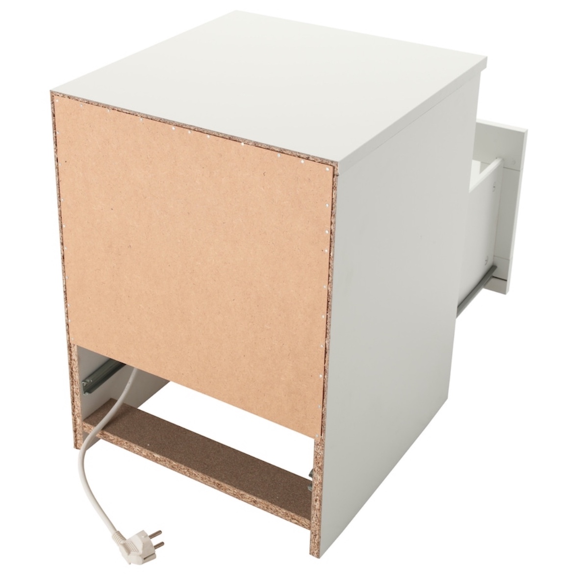 White IKEA Brimnes nightstands (x2) - photo 4