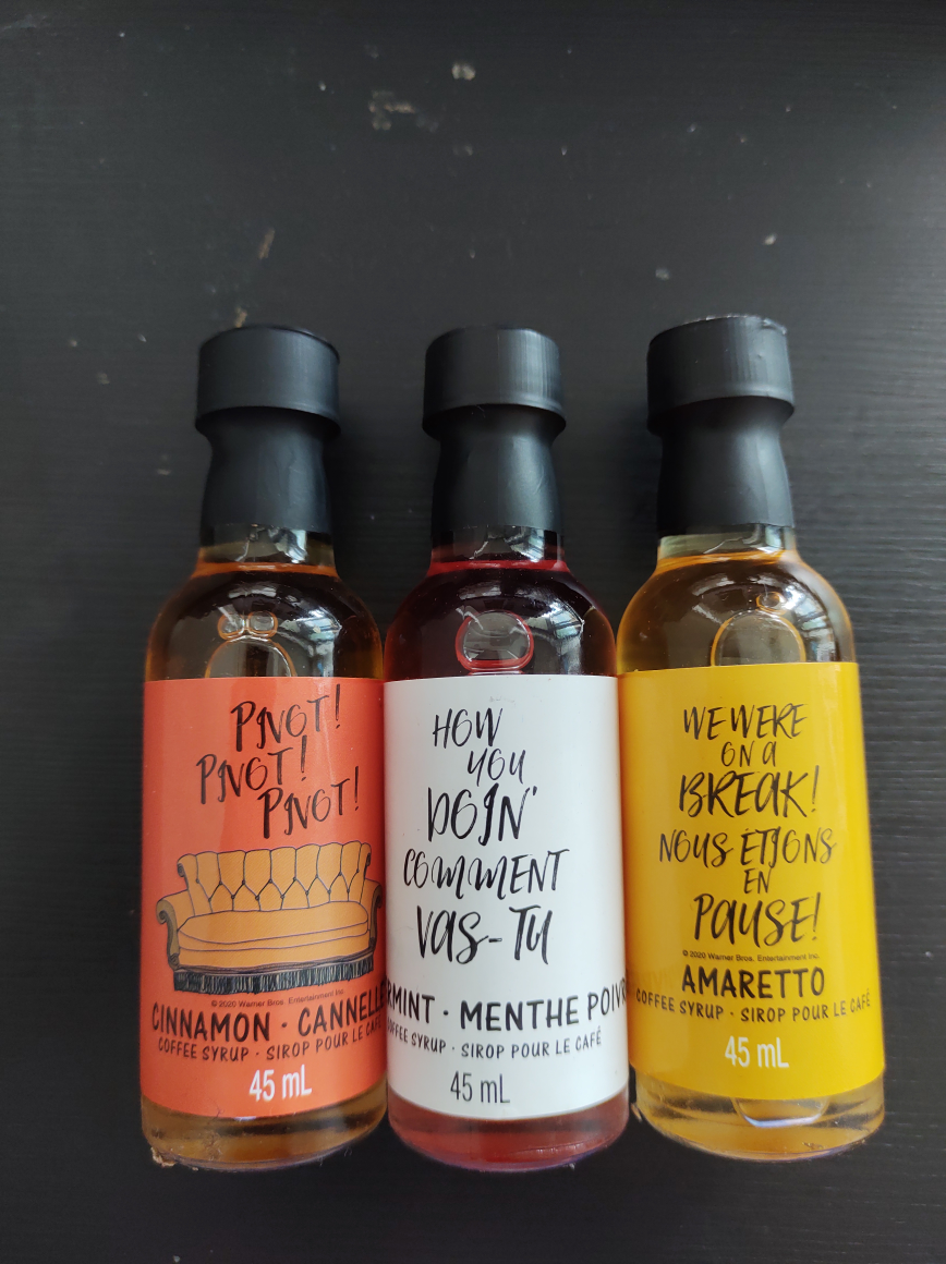 Friends® themed Coffee syrups image indicator(3)