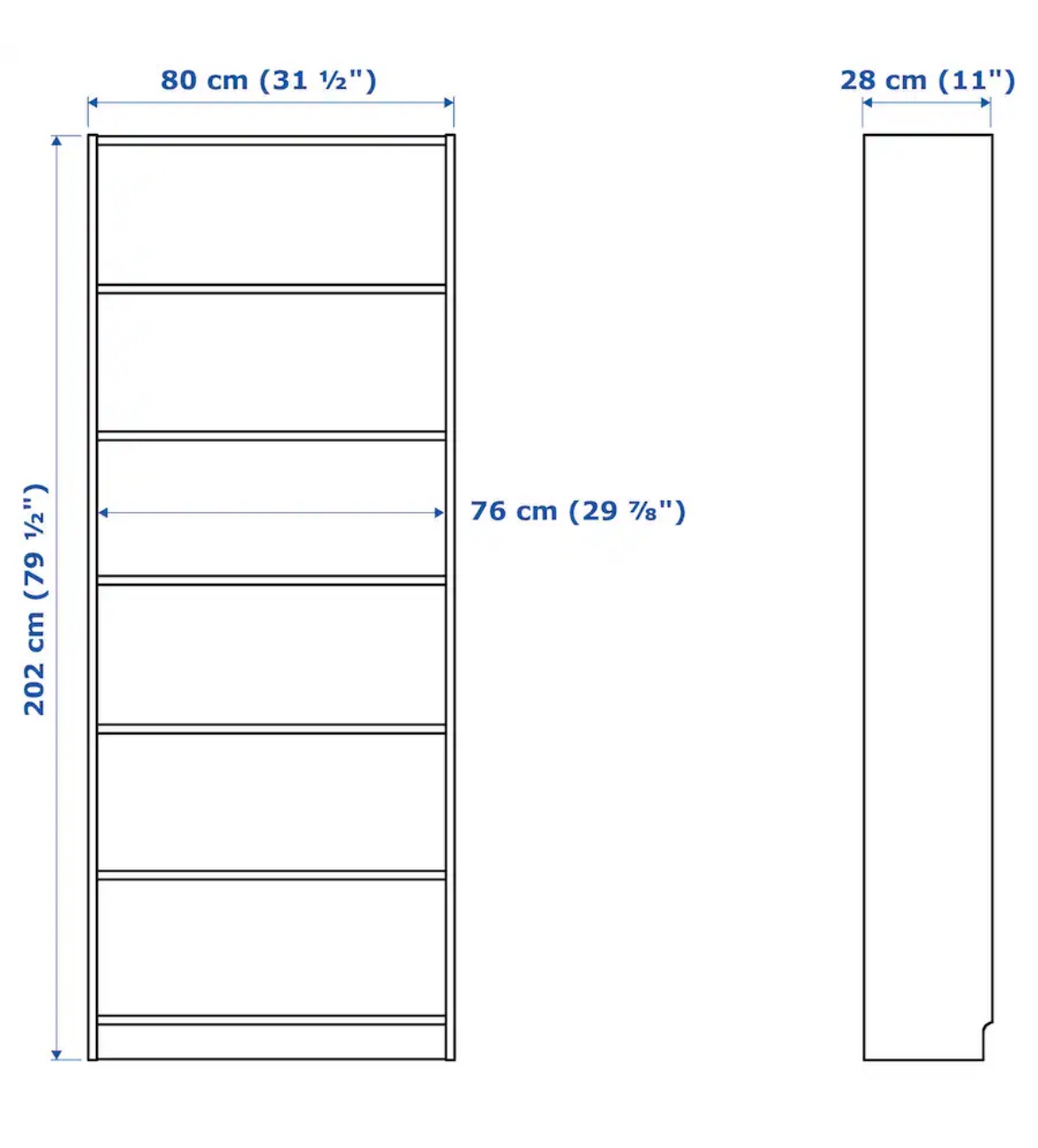 Ikea Billy Bookcase - photo 3