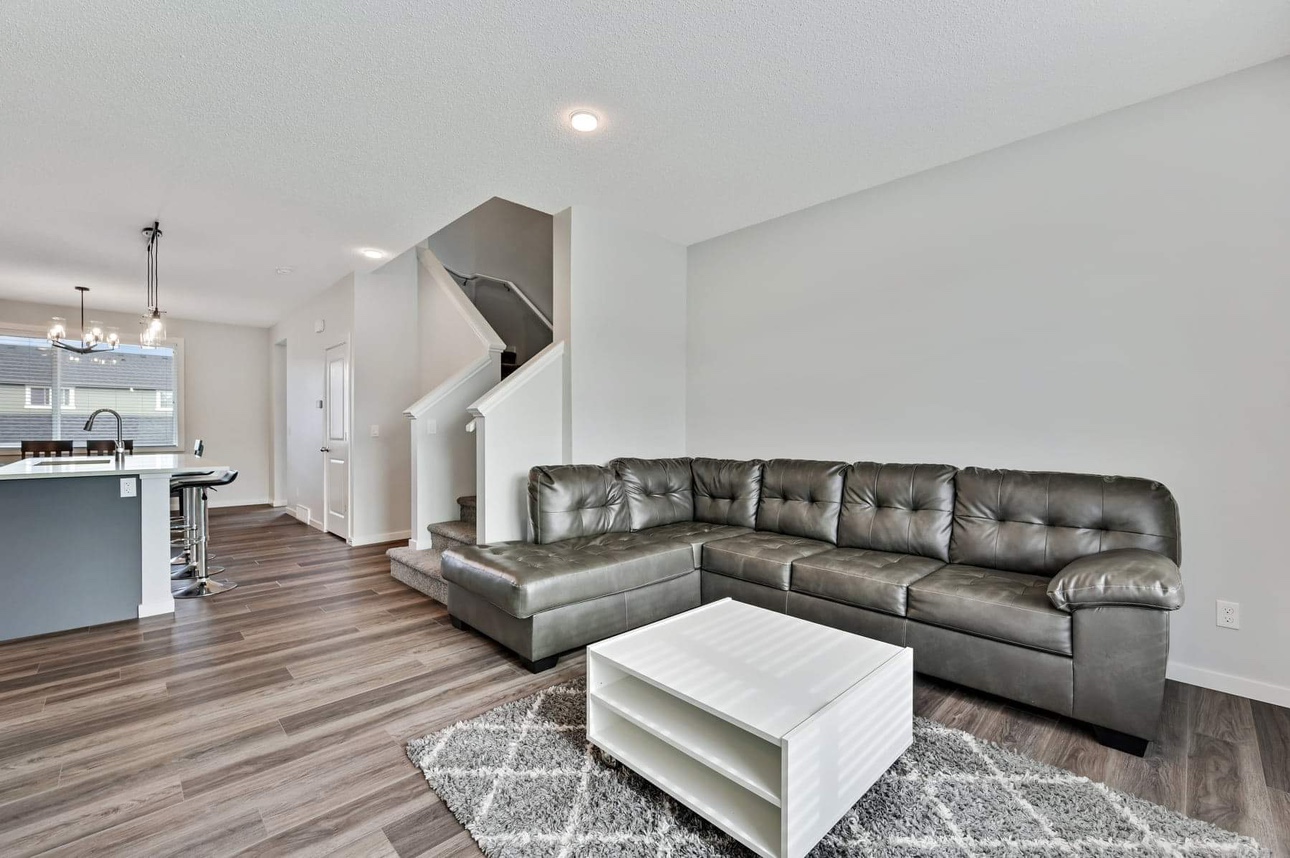 Ashley leather couch