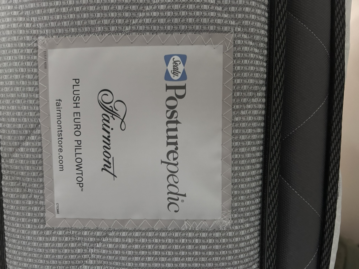 Metal Bedframe and Fairmont Mattress (Queen Size) - photo 3