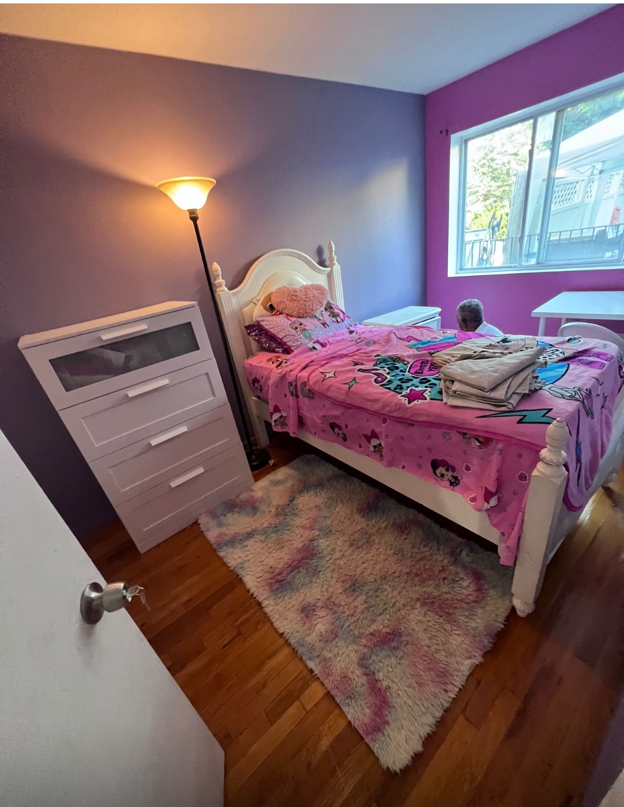White Twin Bed Frame in queens