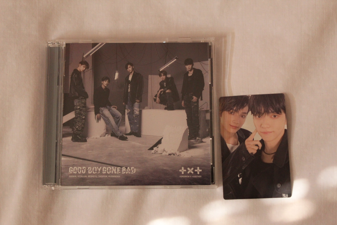 KPOP TXT Good Boy Gone Bad CD version A + Photocard