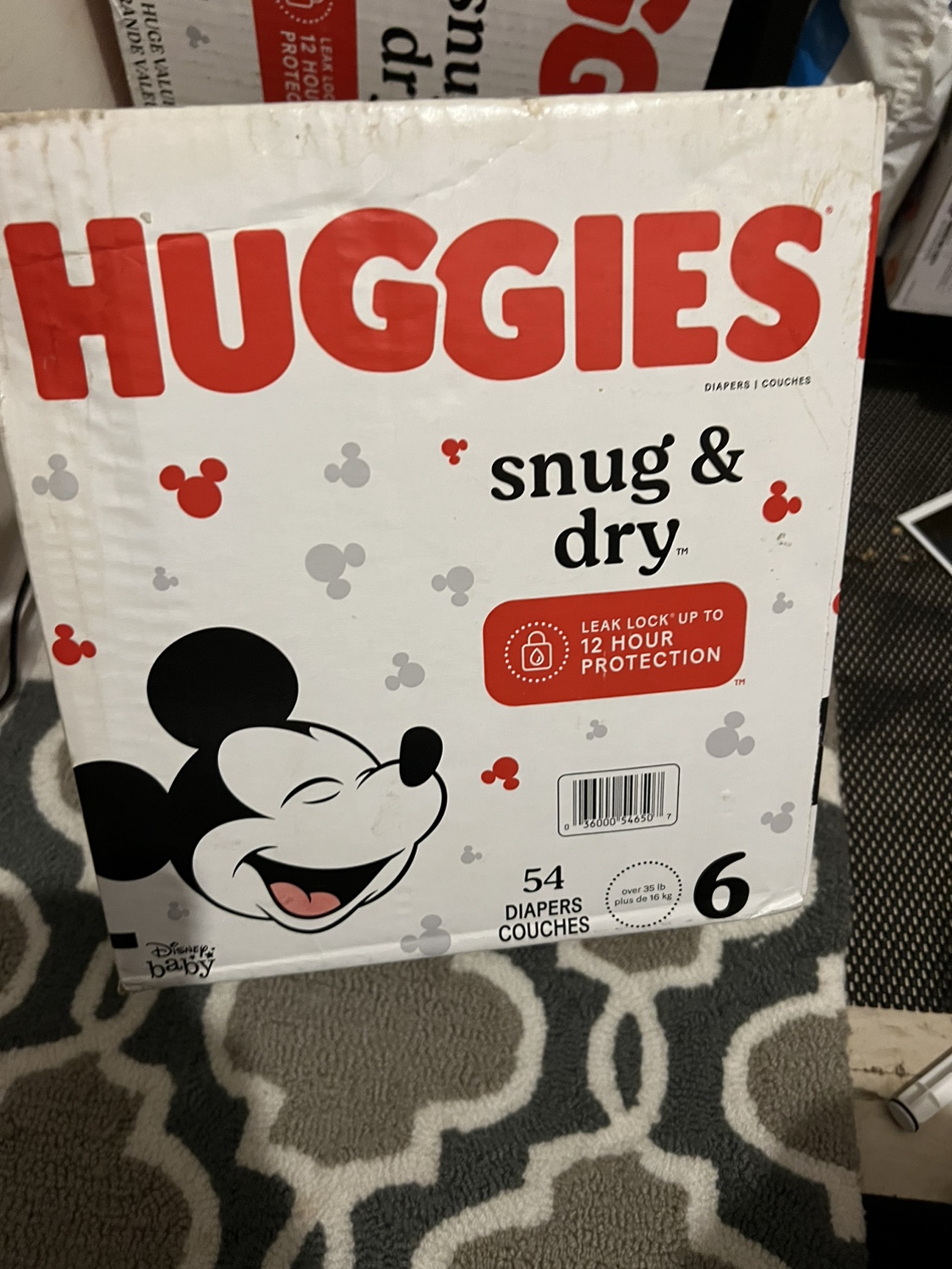 Huggies Snug & Dry Diapers Size 6 - 54 Count thumbnail
