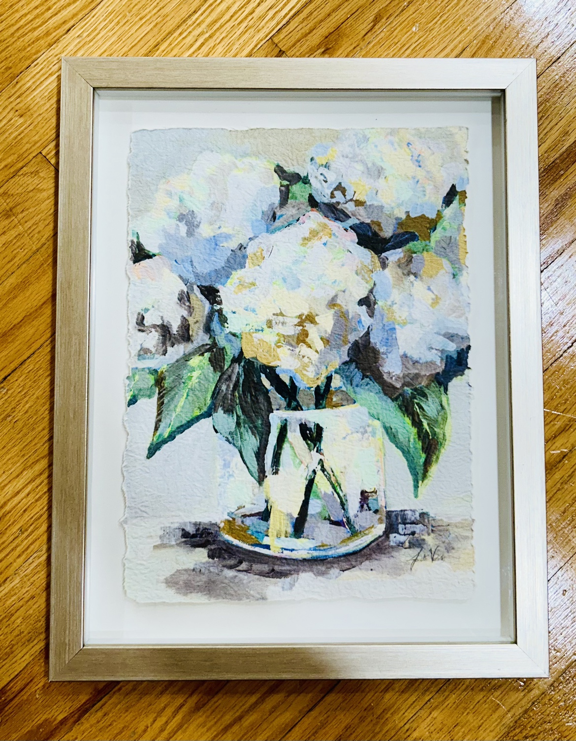 Framed Floral wall Art thumbnail