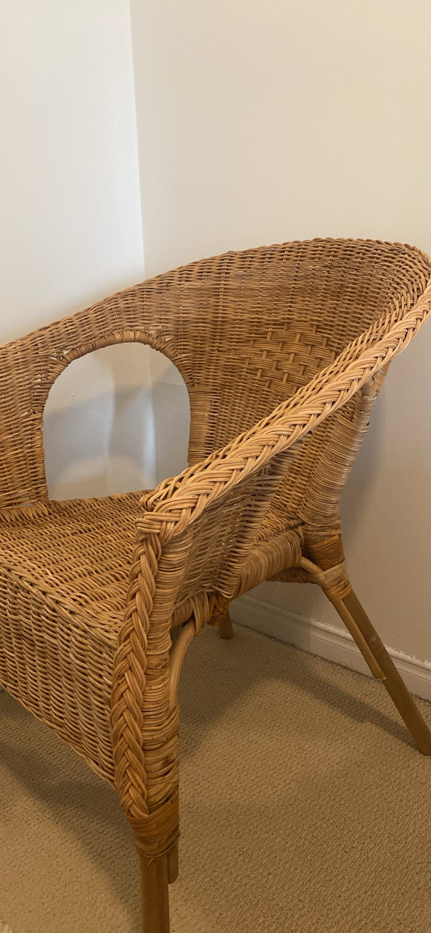 IKEA AGEN Armchair, rattan/bamboo - photo 2