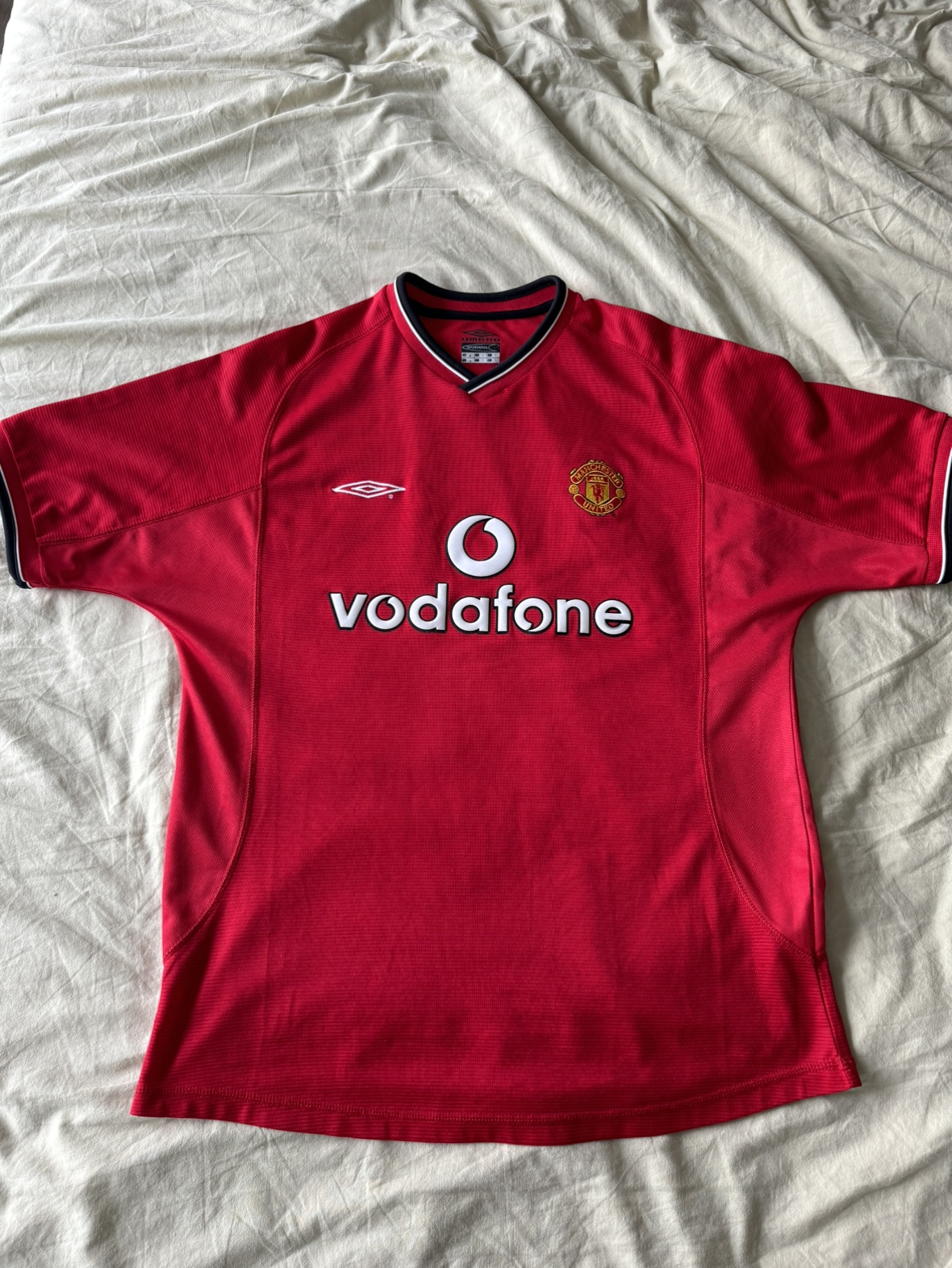 Manchester United 2001-2002 Home Jersey
