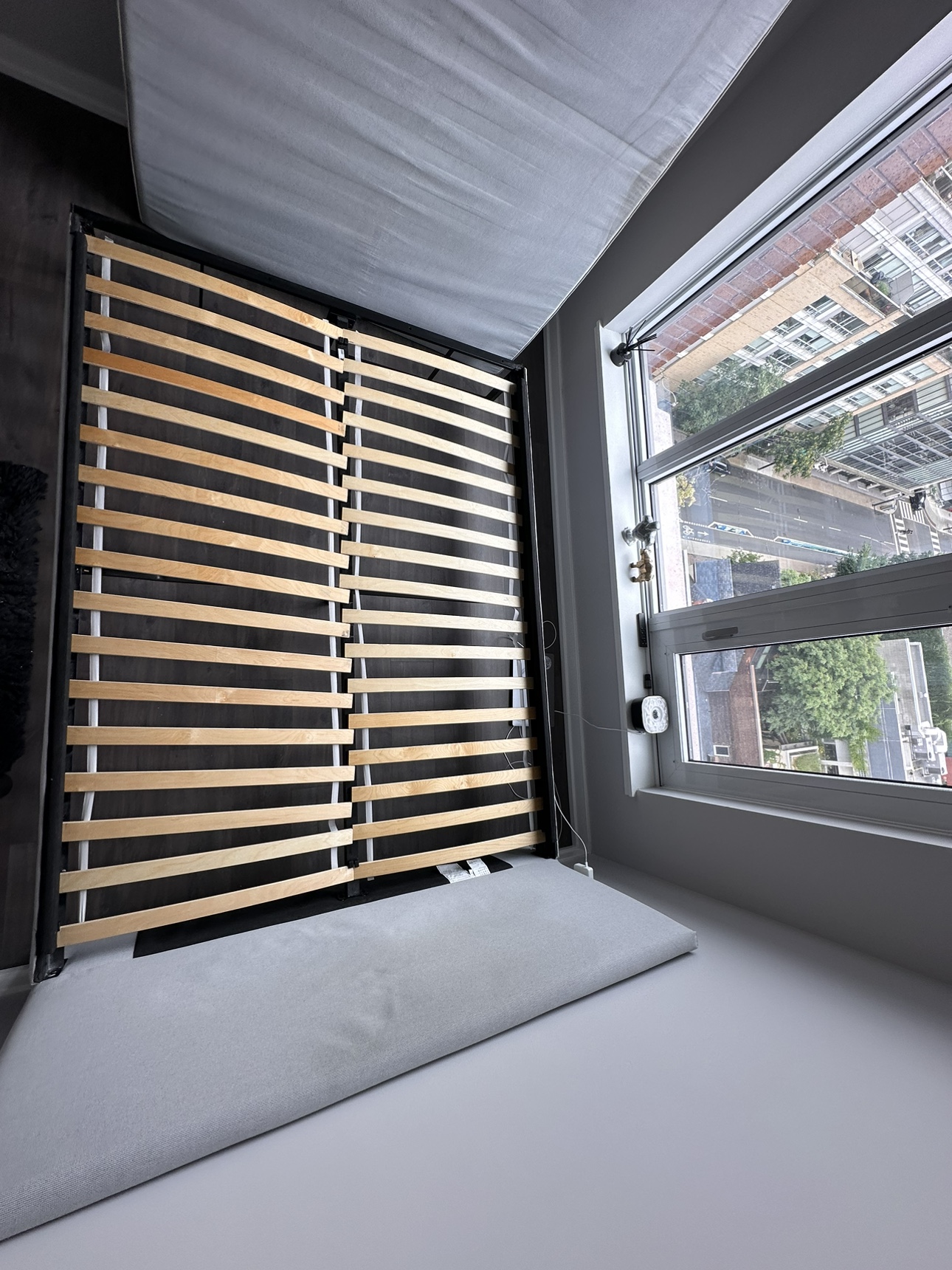 Bed frame, queen size
