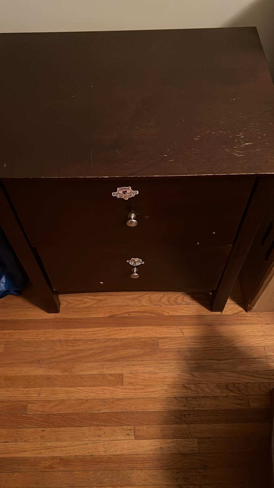 Two Drawer Nightstand - photo 2