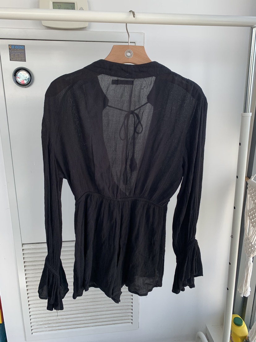 Beach Black Romper👙 image indicator(4)