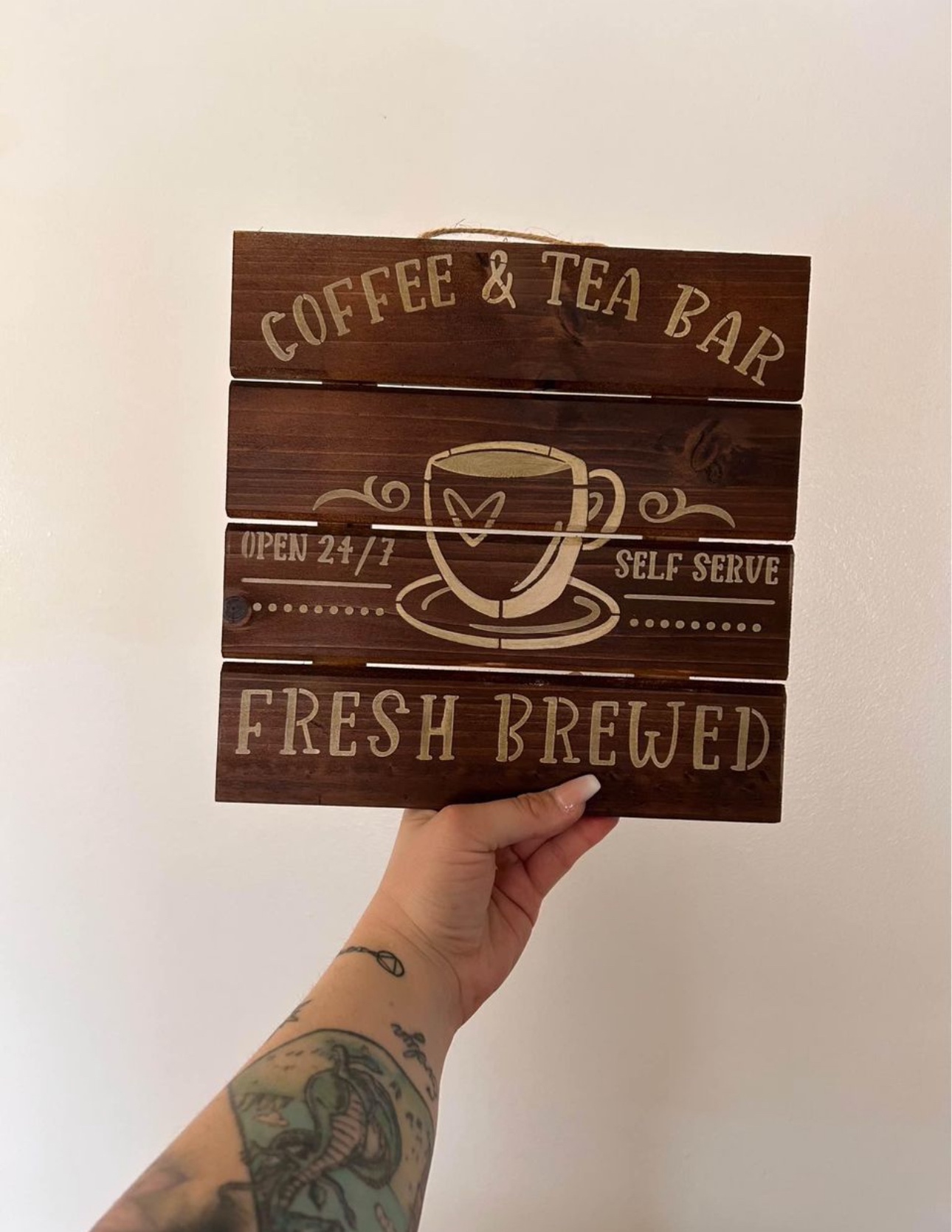 NEW Coffee and Tea Bar Sign thumbnail