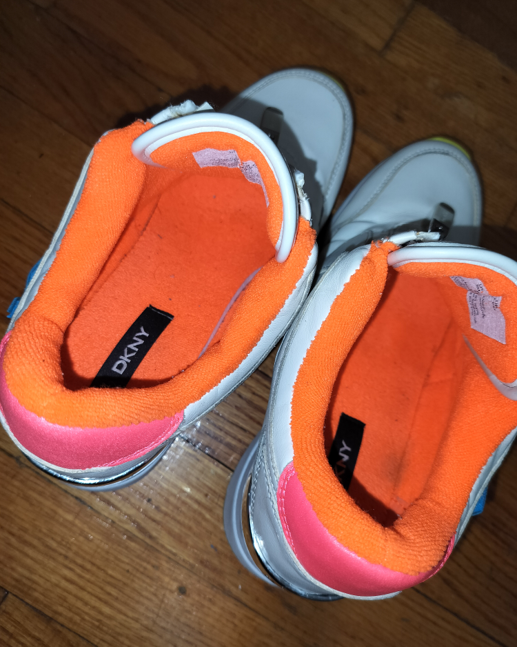 DKNY High Heeled Women's Sneakers. Size 8 - photo 5