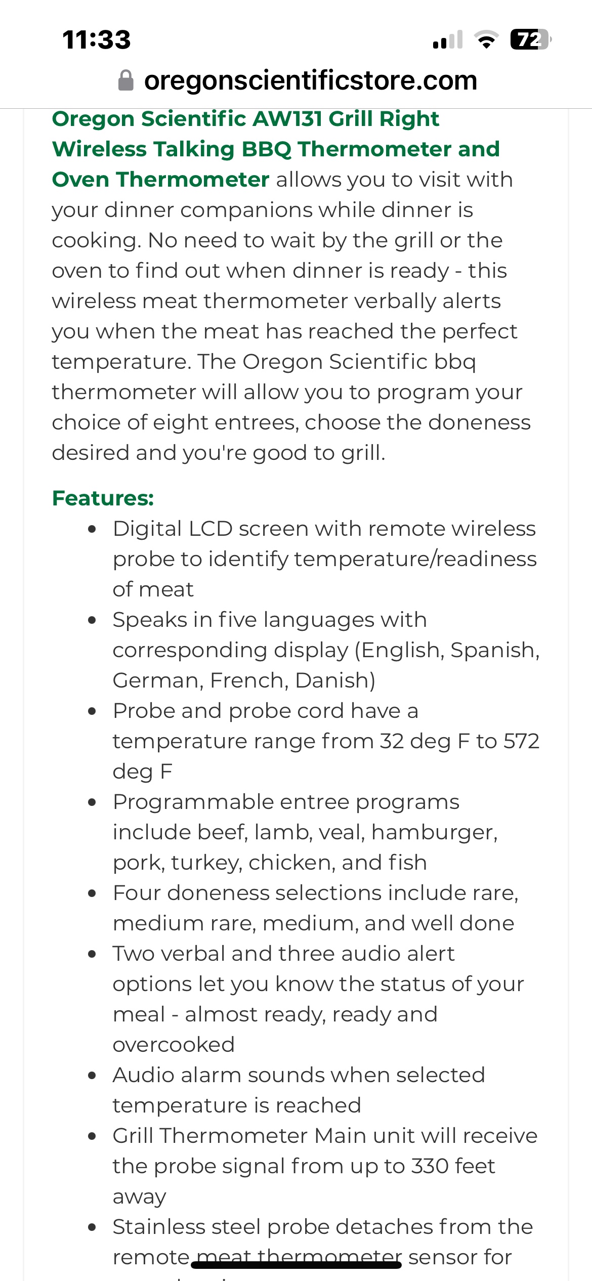 Grill Thermometer - photo 4