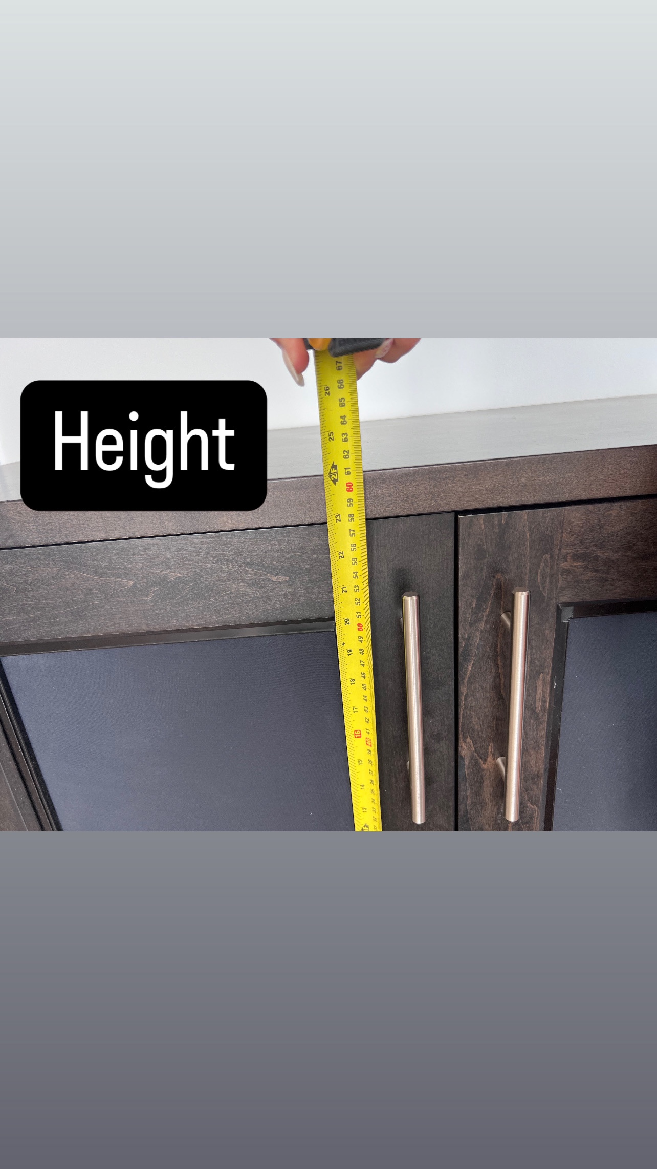 Black TV stand - photo 2