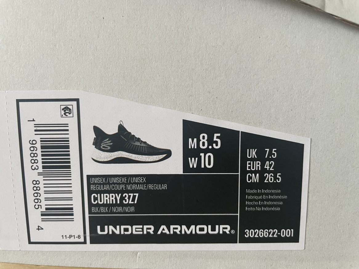 Under Armour CURRY 327 Basketball Shoes Size 8.5 - photo 5