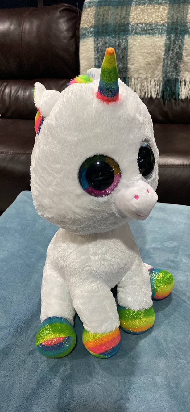 Rainbow Unicorn Plush  #freecycle thumbnail