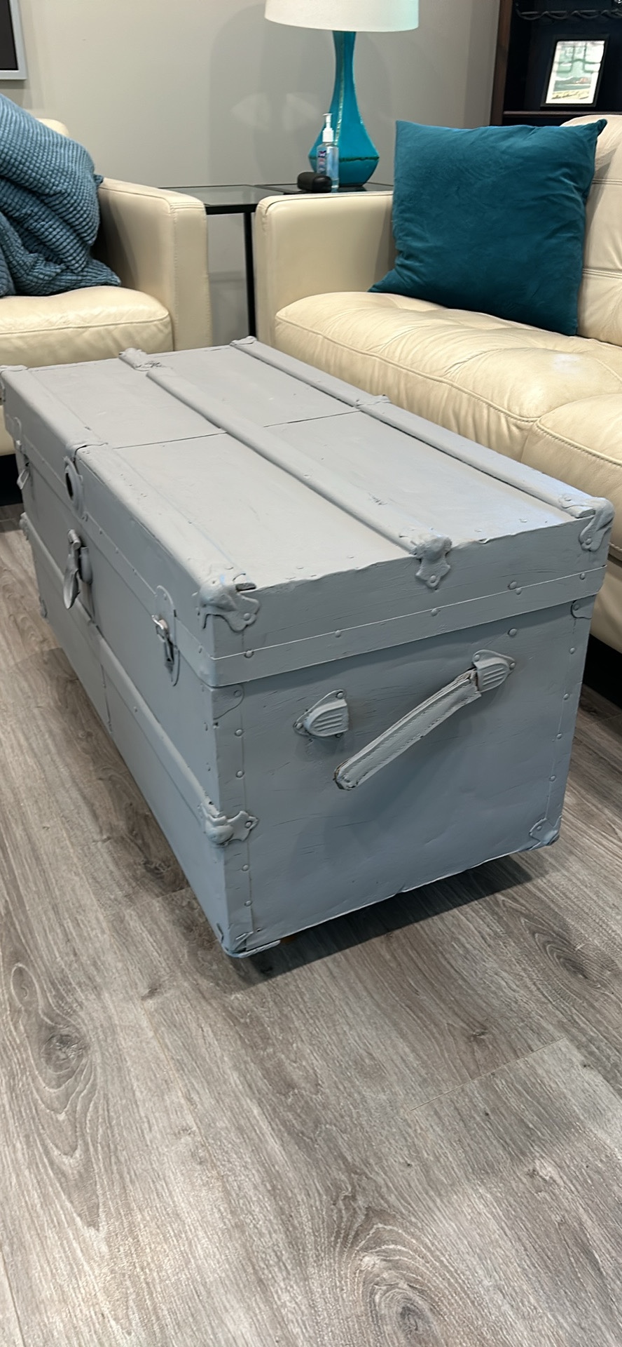 Vintage Storage Trunk Coffee Table - photo 2