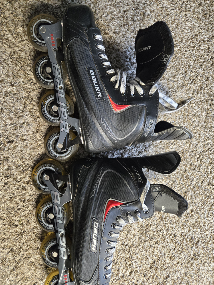 Size 12 Bauer mens incline skates barley used