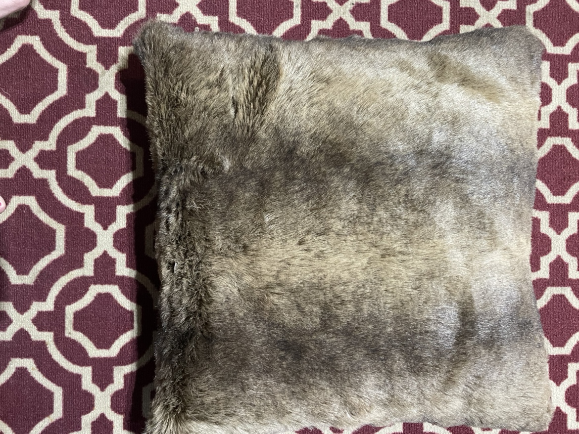 Real Fur Pillow