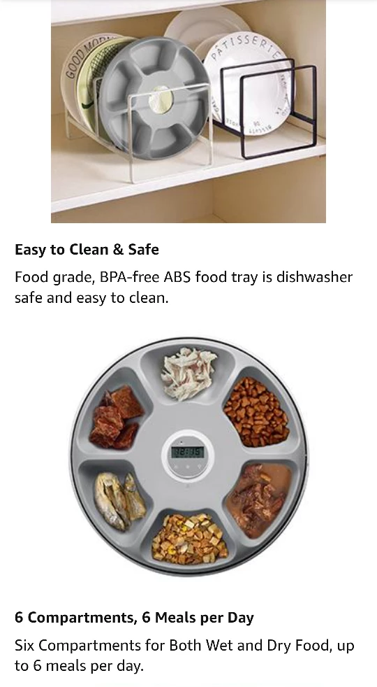 NEW!   iPettie Automatic Pet Feeder image indicator(7)