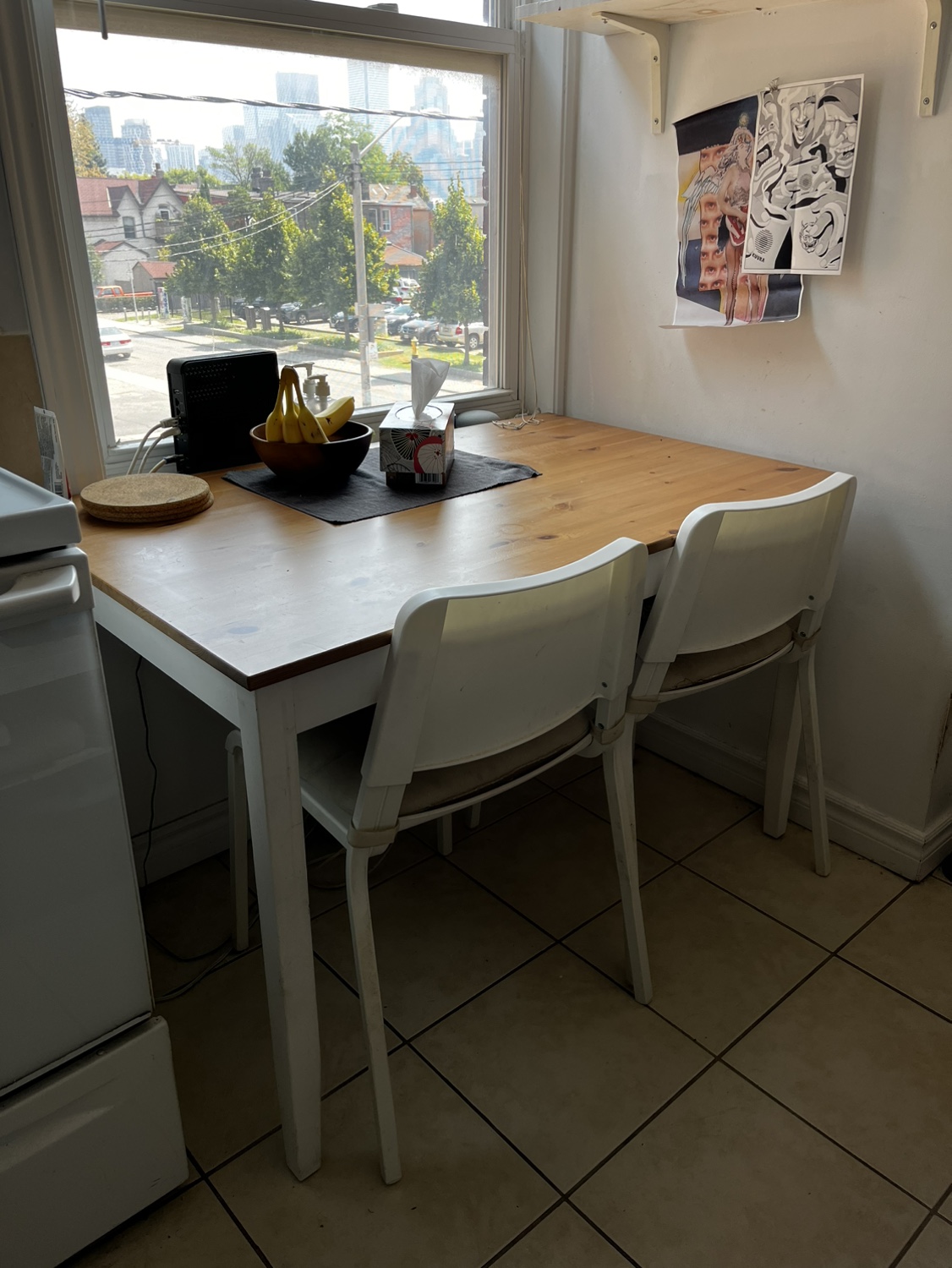 Small Kitchen Table and Two Chairs