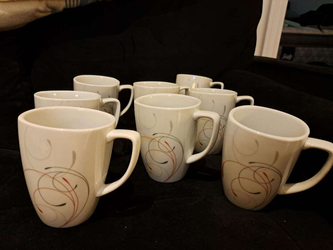 Corelle set of 8 tea-coffee cups image indicator(2)