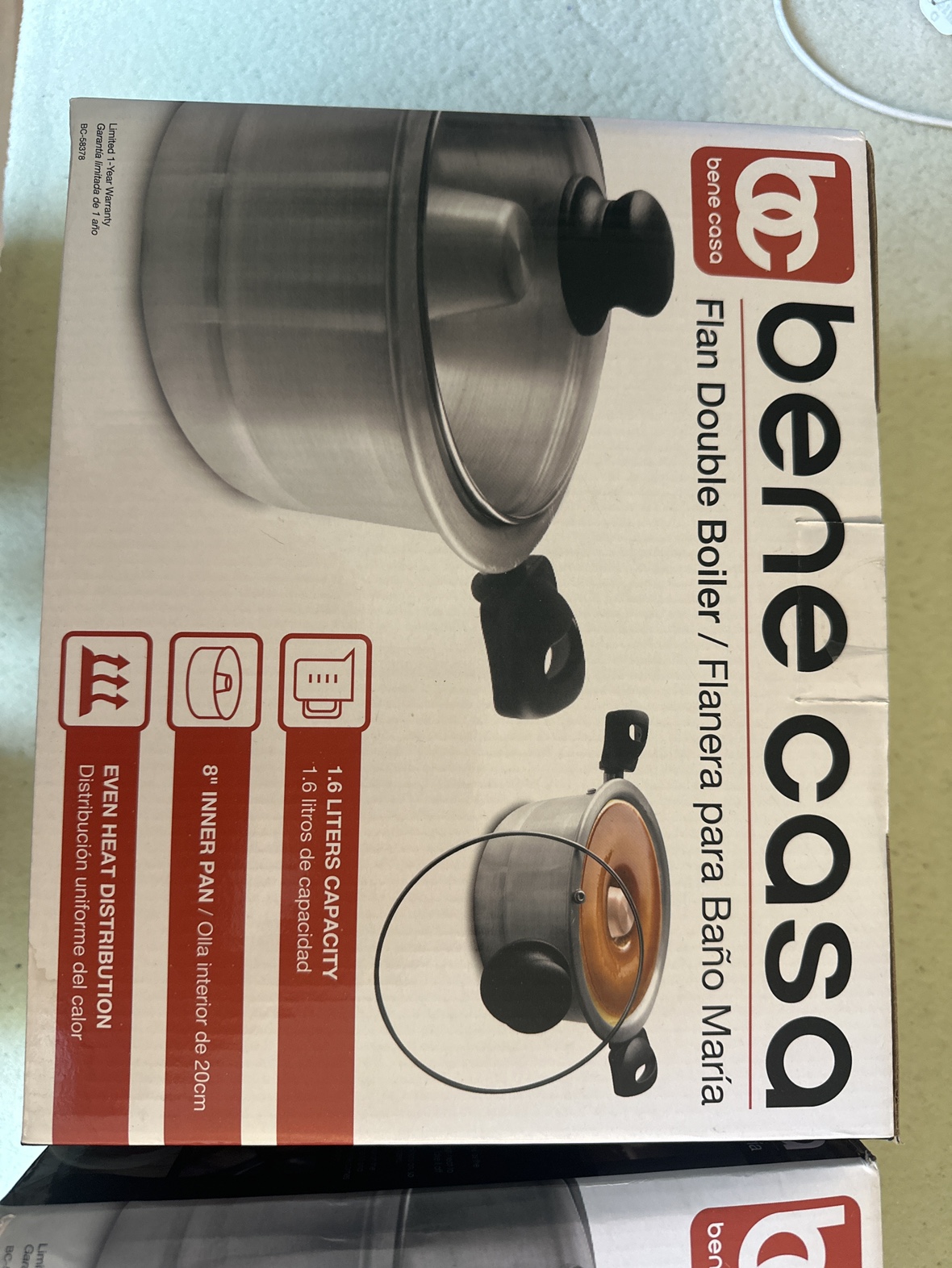 Bene Casa Flan Double Boiler