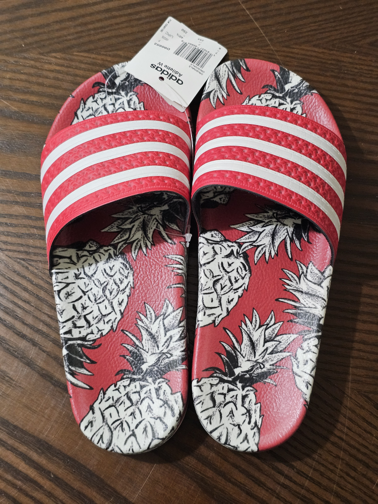 Adidas x Farm Pineapple Adilette Slides (Rare) image indicator(2)