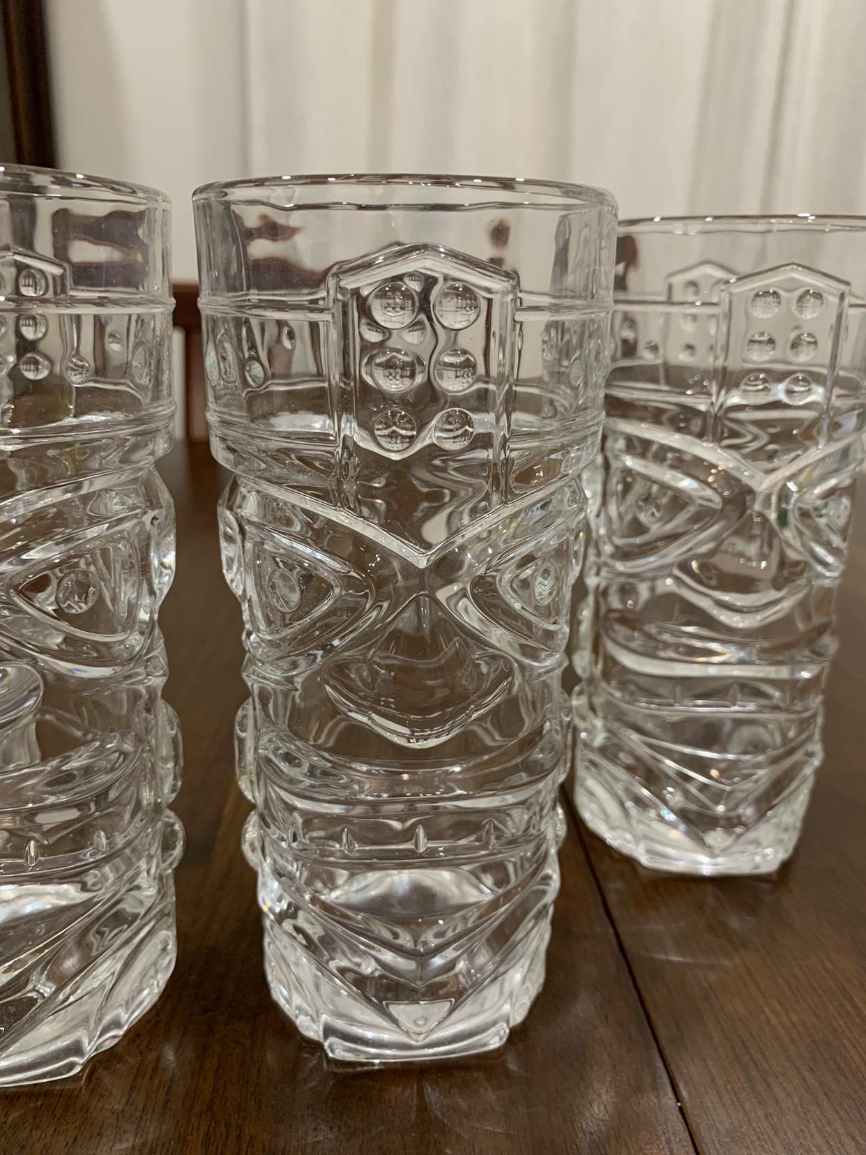 Vintage 70’s Tiki Glasses image indicator(4)
