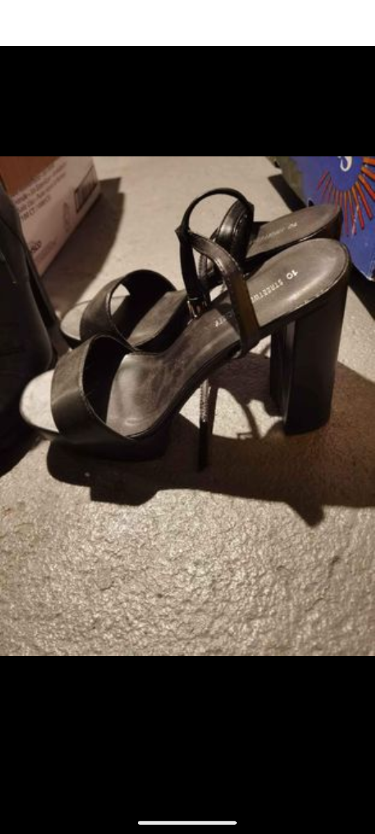 Black Platform Heels