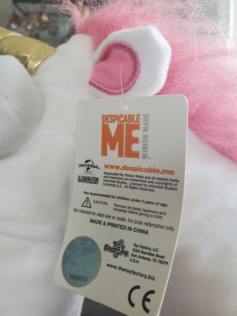 Despicable Me Unicorn Stuffed Toy image indicator(3)