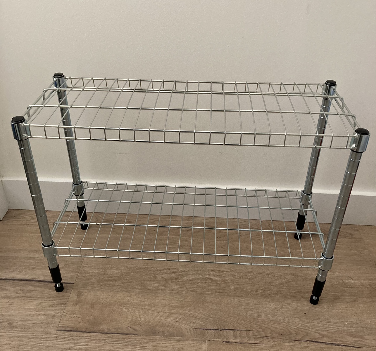 2 Tier Metal Shoe Rack