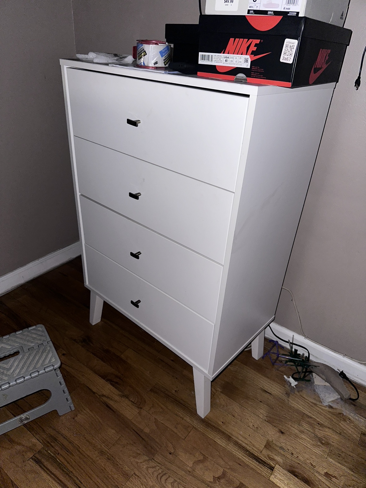 White Dresser